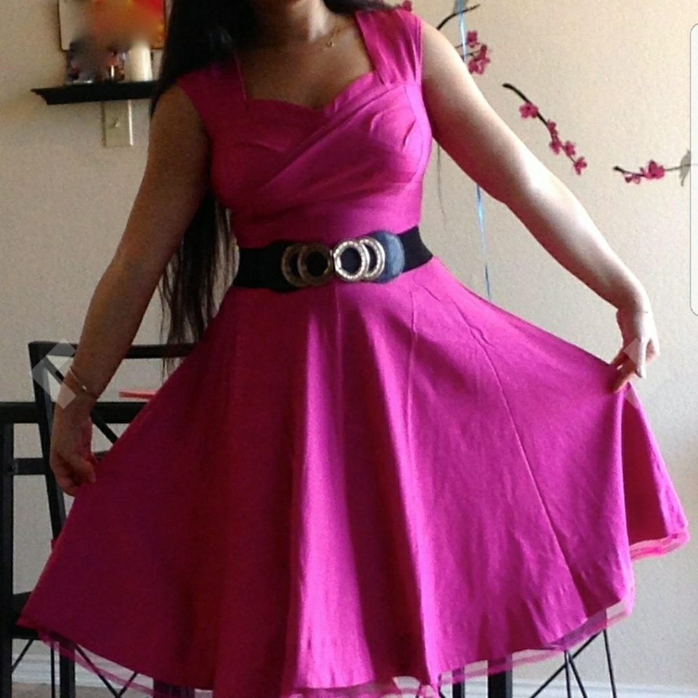 1950s style dress